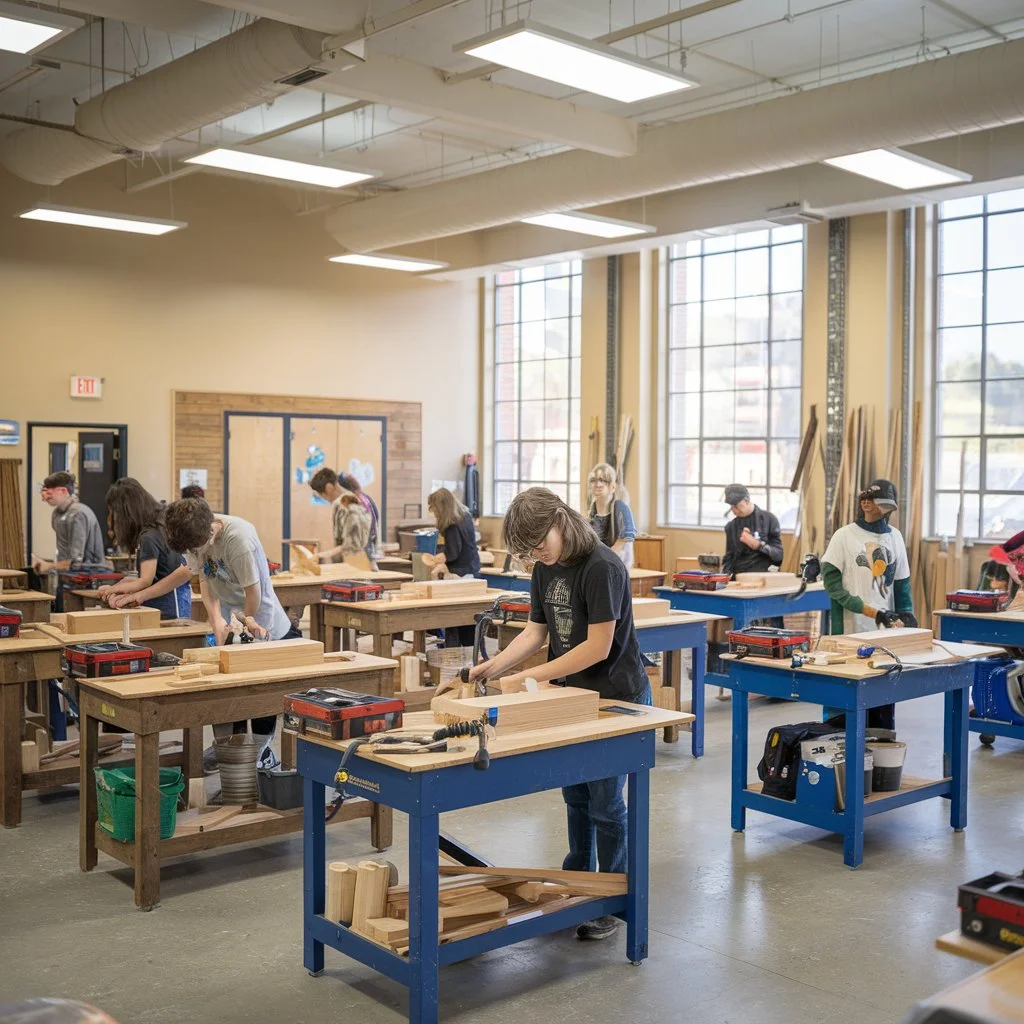 Folsom City Vocational Education Program Wood Woodworking Classes