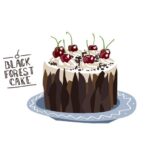 black forest cake