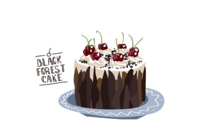 black forest cake